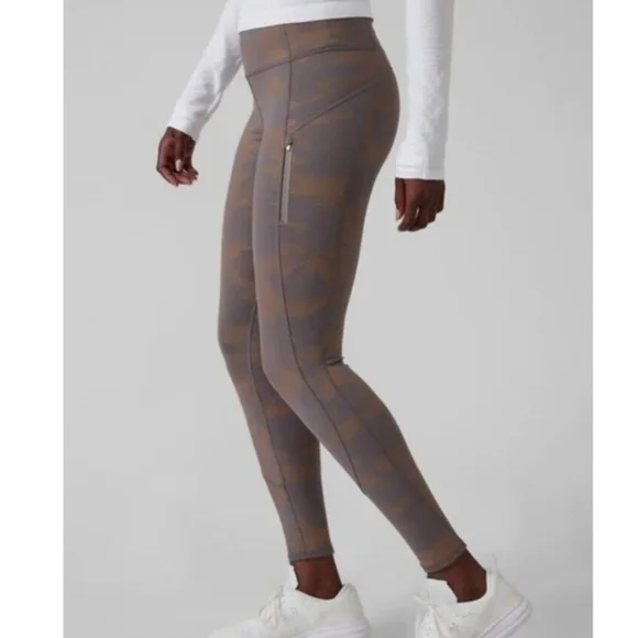 Athleta Rainier Reflective Tight Leggings - Women's XL - Picture 1 of 9